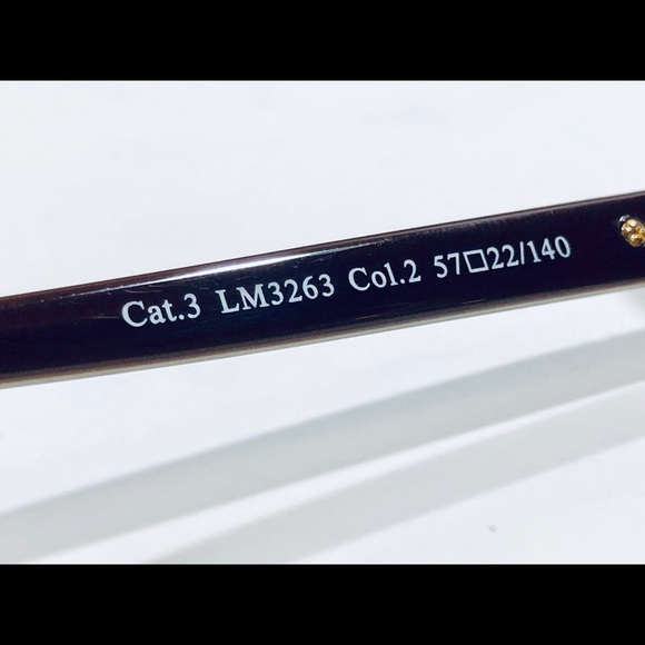 La Matta Sunglasses Havana Brown on Matte Gold New - Picture 7 of 8